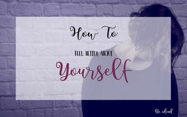 How To Improve How You Feel About Yourself