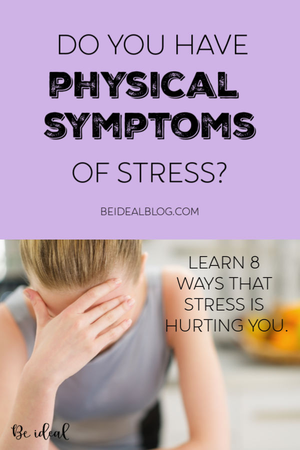 Learn 8 of the ways that stress is hurting you, not just emotionally, but physically too.
