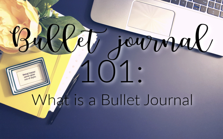 Bullet Journal 101: What Is A Bullet Journal