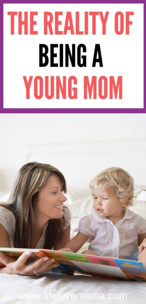 being a young mom with a baby/the reality of be a young mom