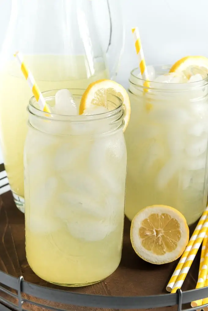 Recipe to make fresh lemonade