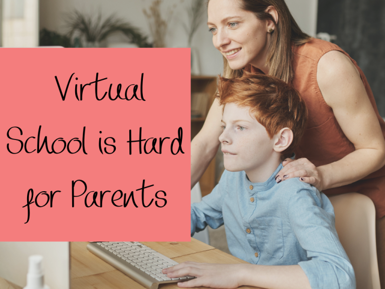 Virtual School is Hard for Parents
