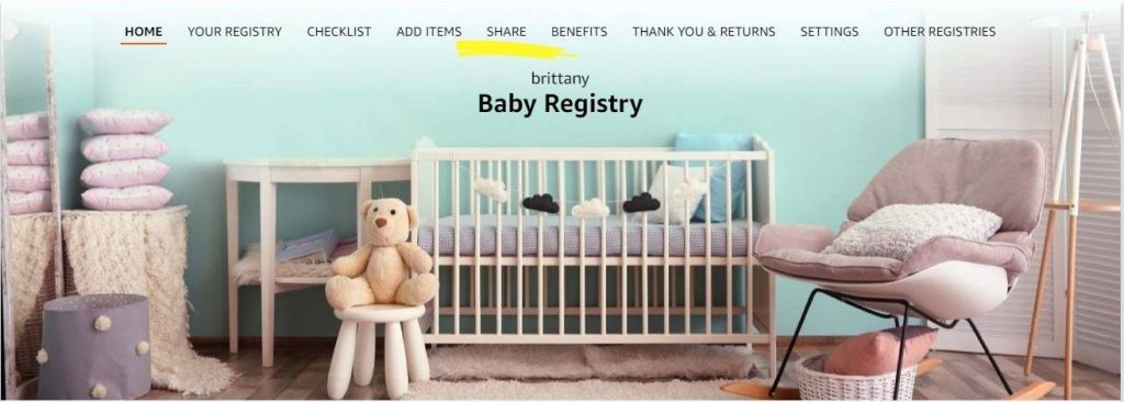 how to share your amazon baby registry. Share your registry with friends and family with these steps.