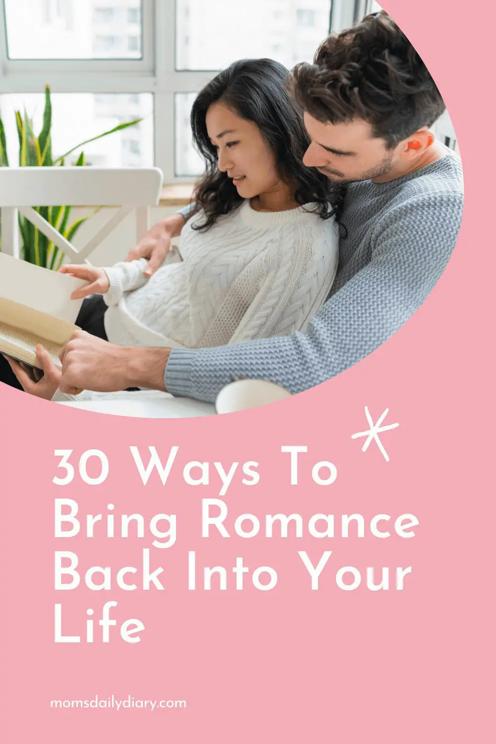 Have your life been lacking romance lately? Then check out these 30 ideas for a month full of romance for busy couples.