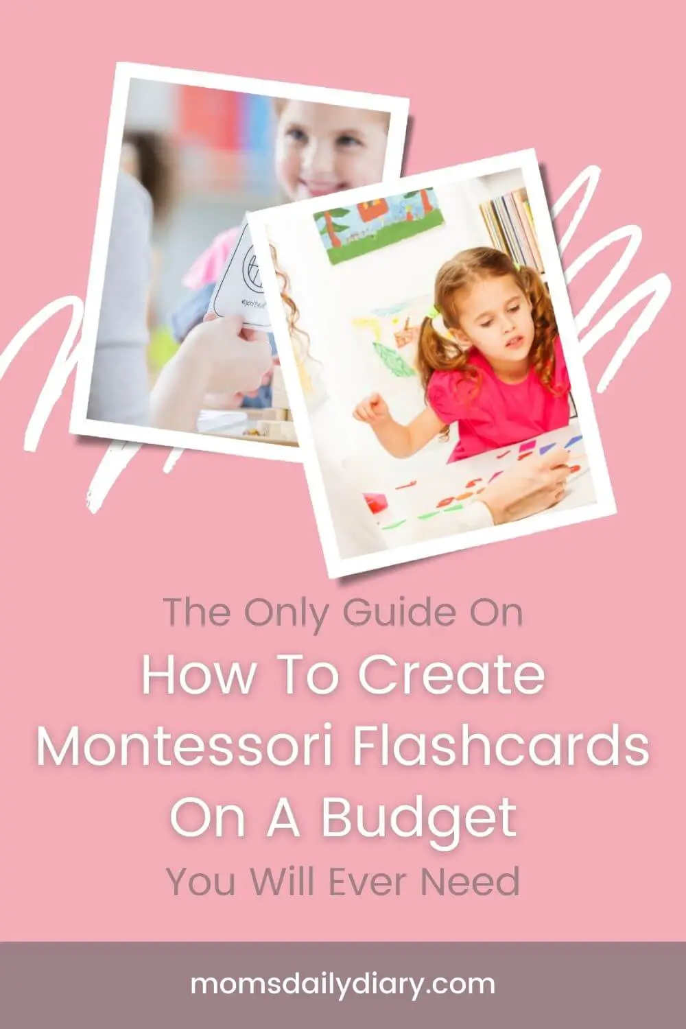 If you love language cards you don't have to spend a fortune. All you need is this complete guide on how to create Montessori flashcards on a budget.