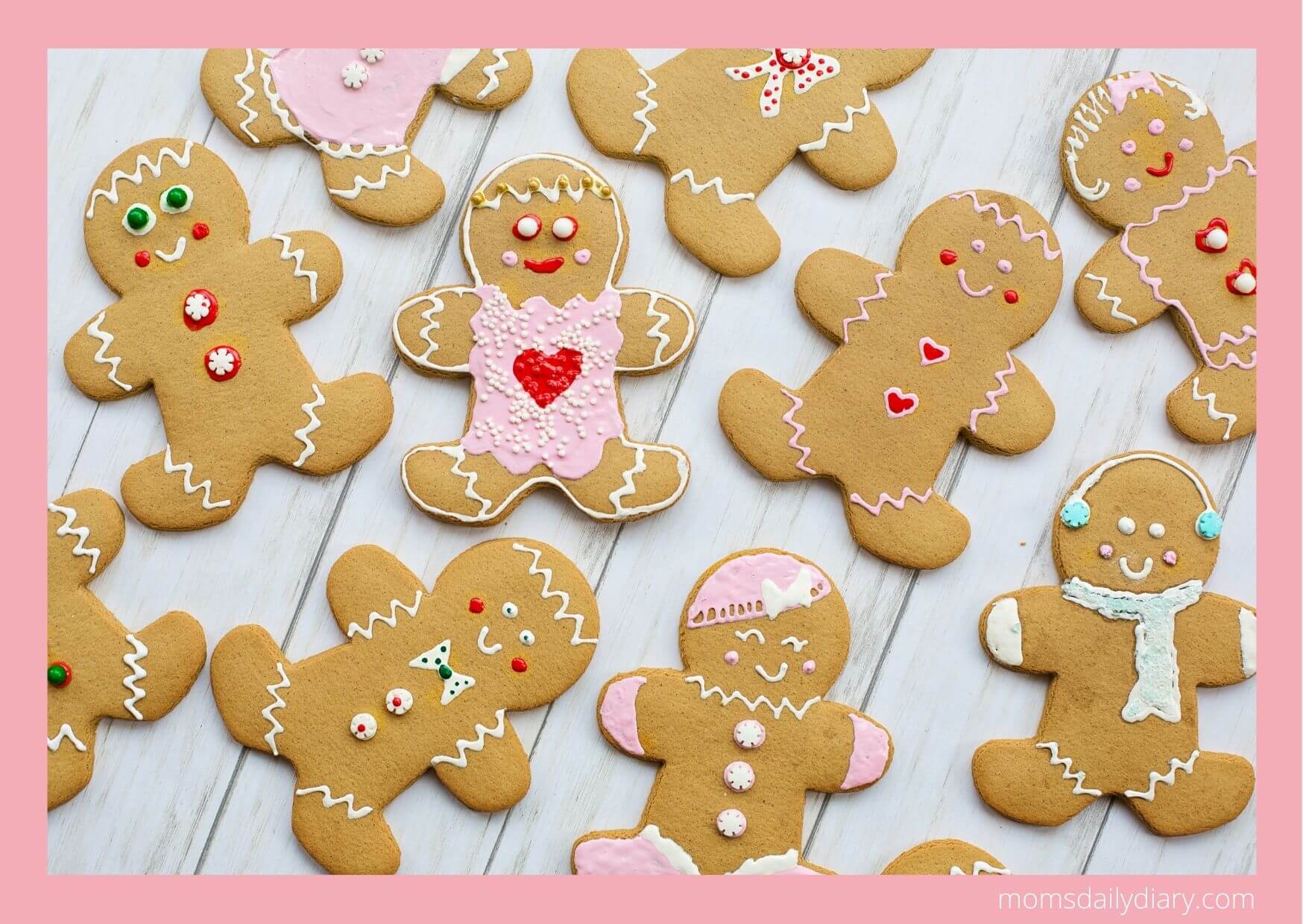 Christmas activities for toddlers: Baking cookies