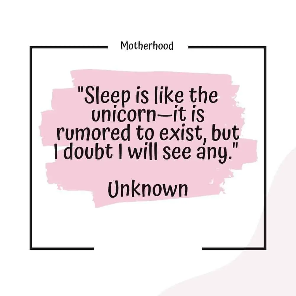mom sleepless nights quote