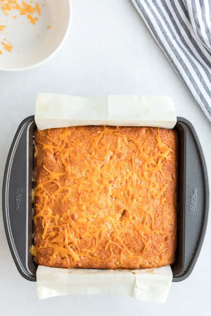 cheesy cornbread with chilies
