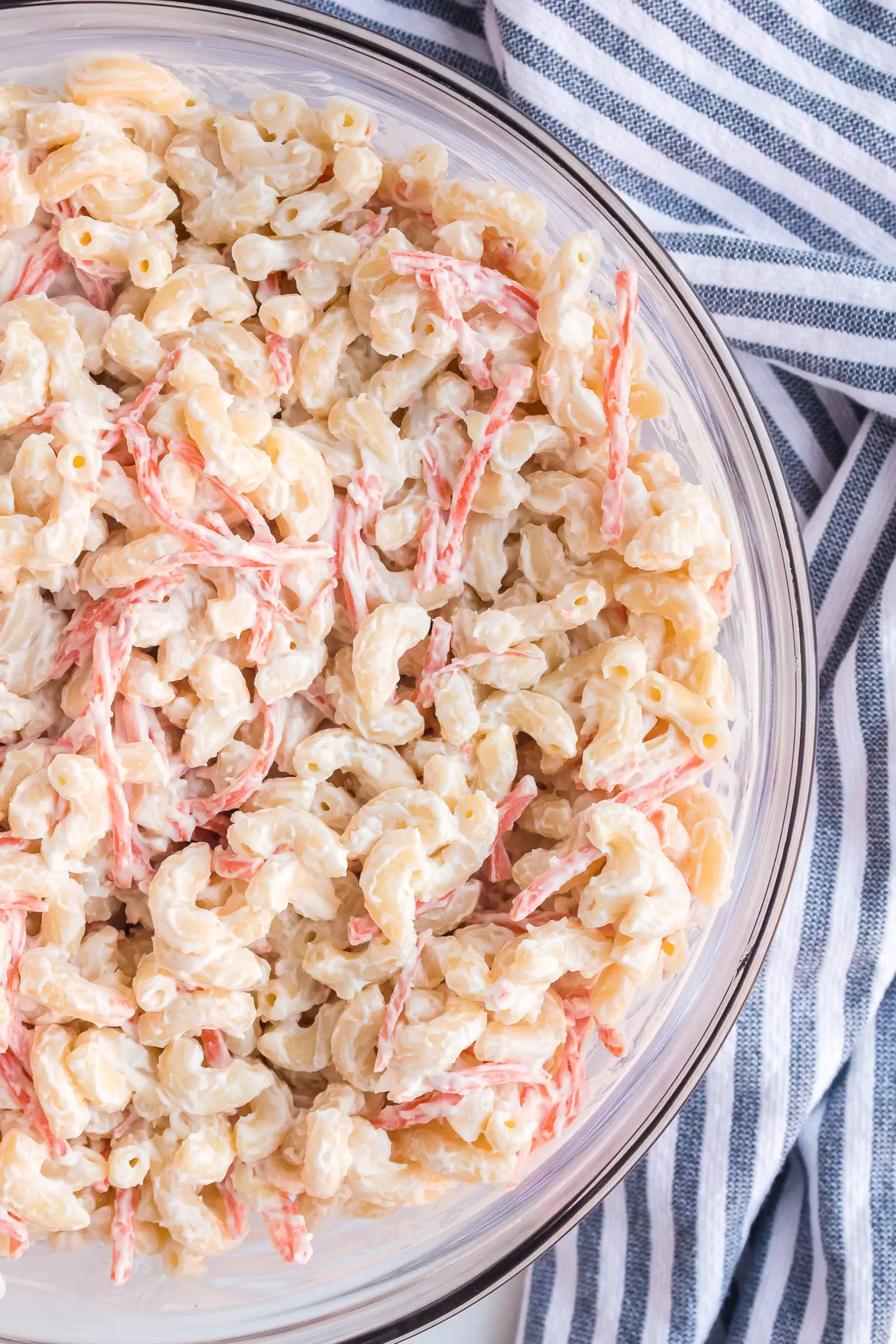 Quick and Easy Hawaiian Macaroni Salad (Only 4 Ingredients and 5 Steps!)