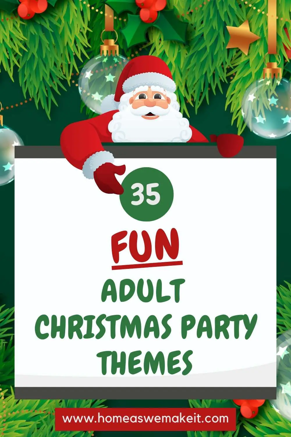 35 Fun Adult Christmas Party Theme Ideas