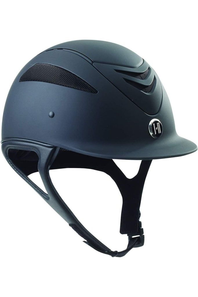 This is the One K Defender Junior Helmet.  It's a dark navy almost black color.